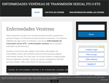 Tablet Screenshot of enfermedadesvenereas.net